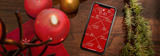 Free Christmas download! "Lord of Lords" & "King of Kings" mobile phone home screen from Nauvoo Supply Co.