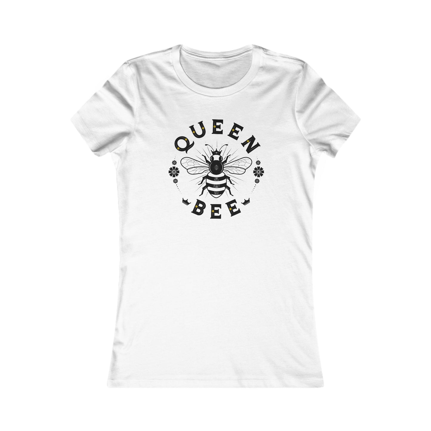 Women's Queen Bee T-shirt with Botanical Flowers