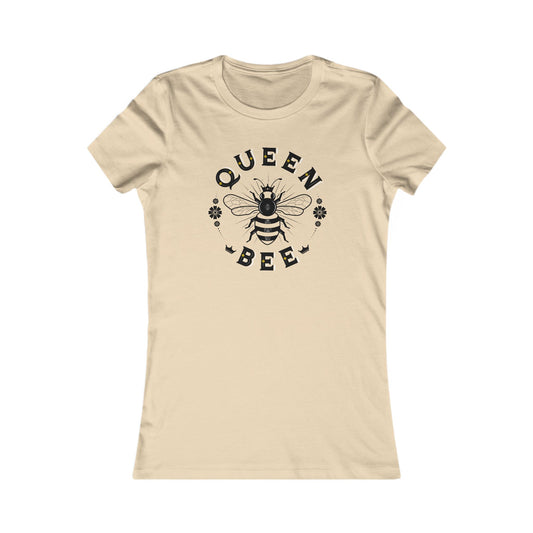 Women's Queen Bee T-shirt with Botanical Flowers