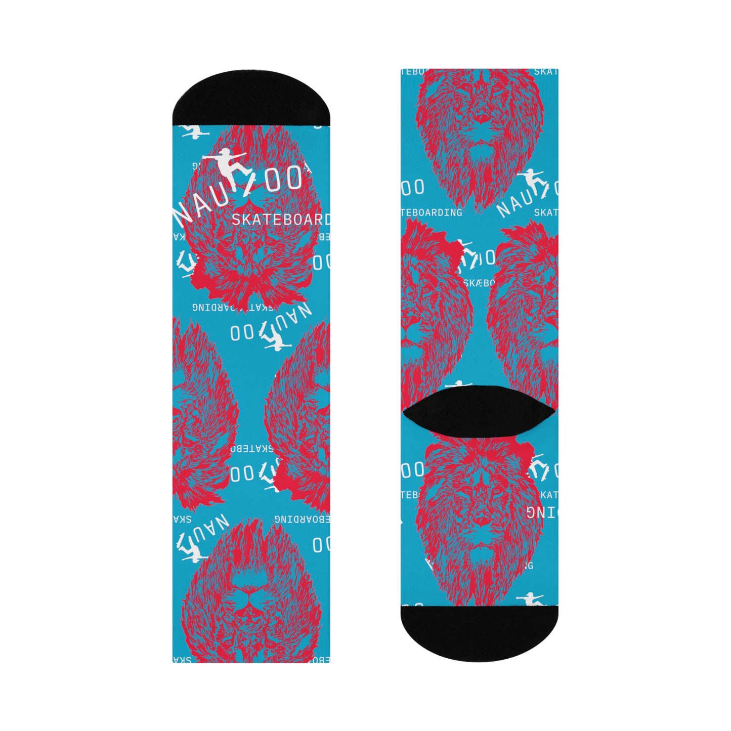 Nauvoo Skateboarding Lion of Judah Crew Socks