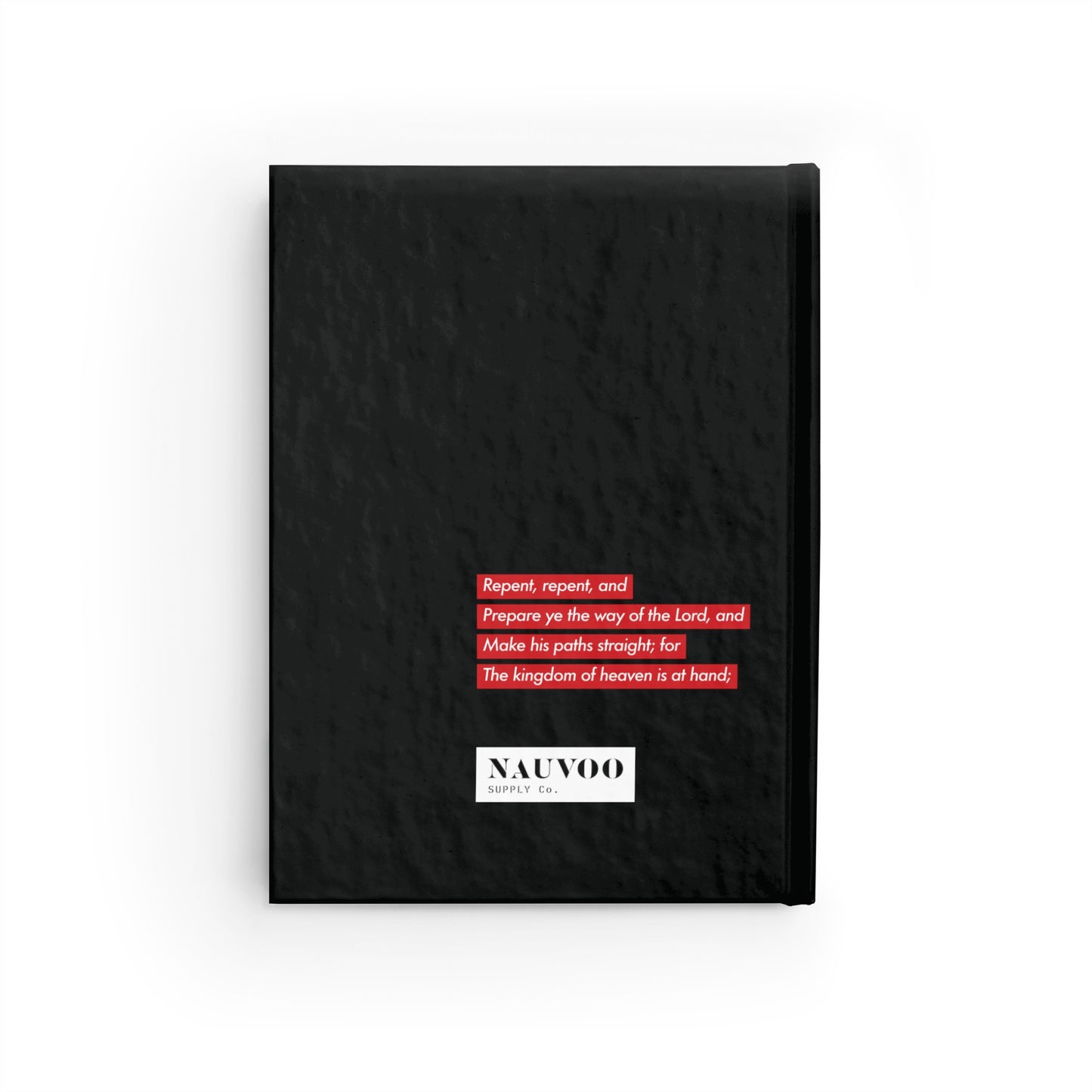 LDS Journal – Repent Journal Sketchbook with Blank Pages