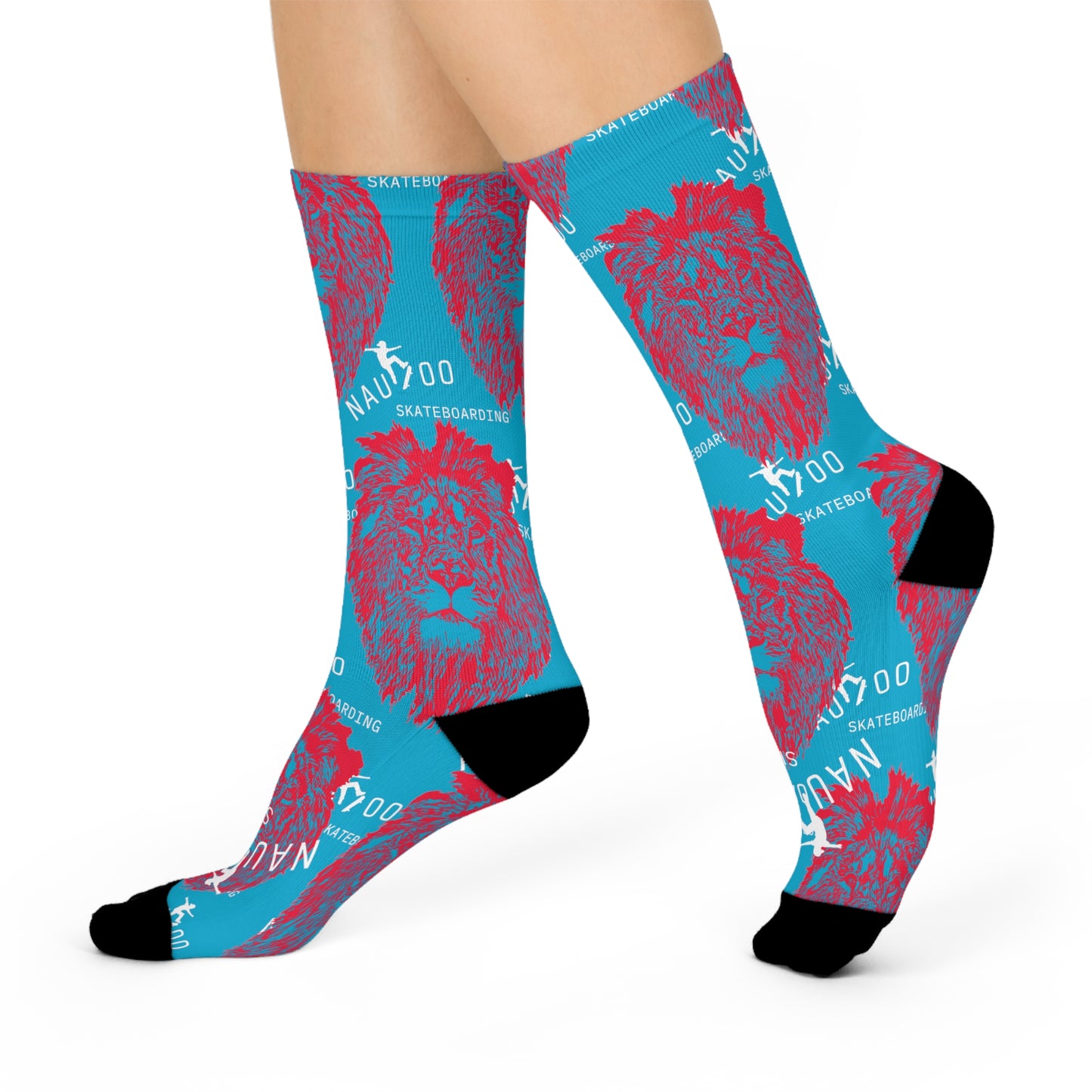 Nauvoo Skateboarding Lion of Judah Crew Socks