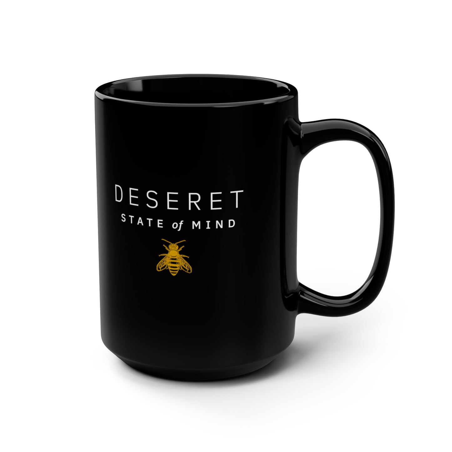 Deseret State of Mind - Large Black 15oz Mug