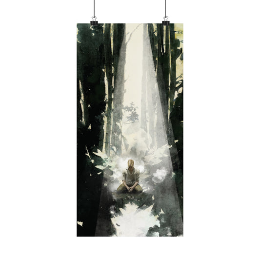 Joseph Smith First Vision Matte Vertical Poster Art Print