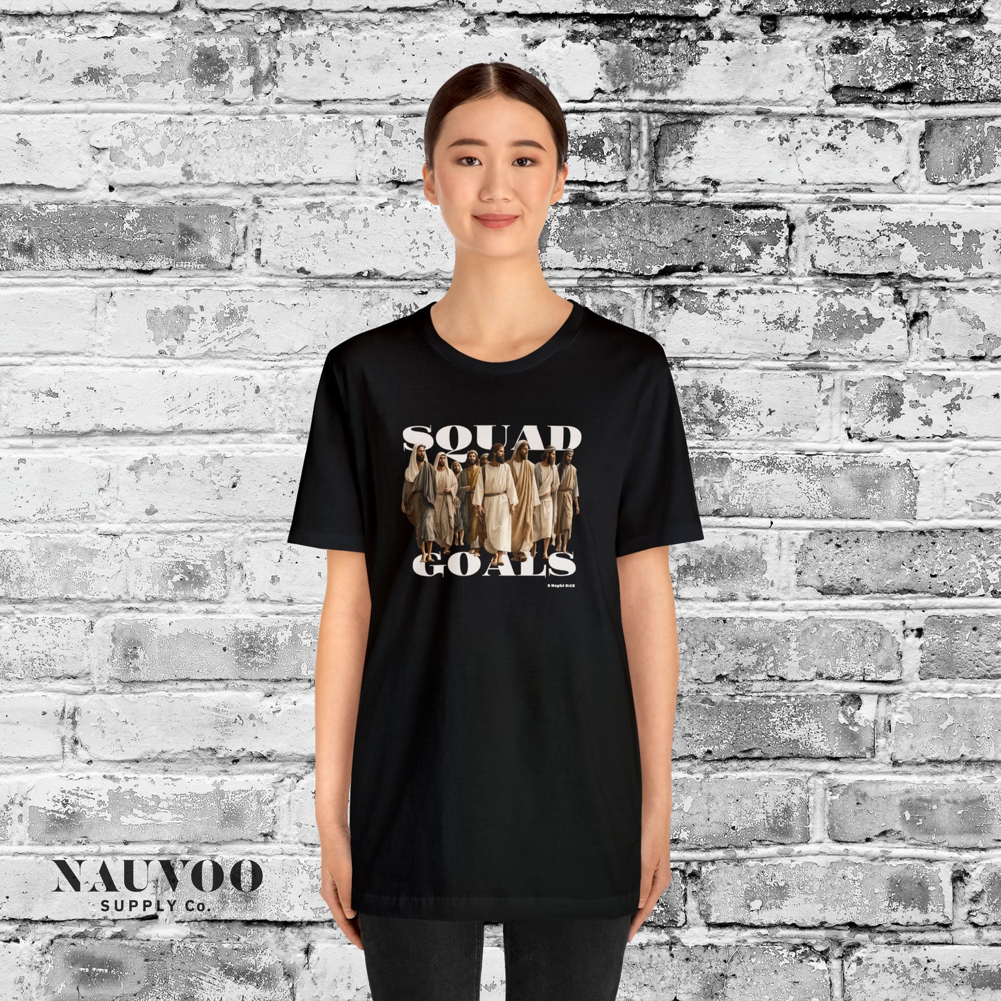 LDS Youth 2024 Theme Squad Goals Jesus Disciples T-Shirt 'I Am A Disciple of Jesus Christ', Unisex Soft Cotton Tee, US Made