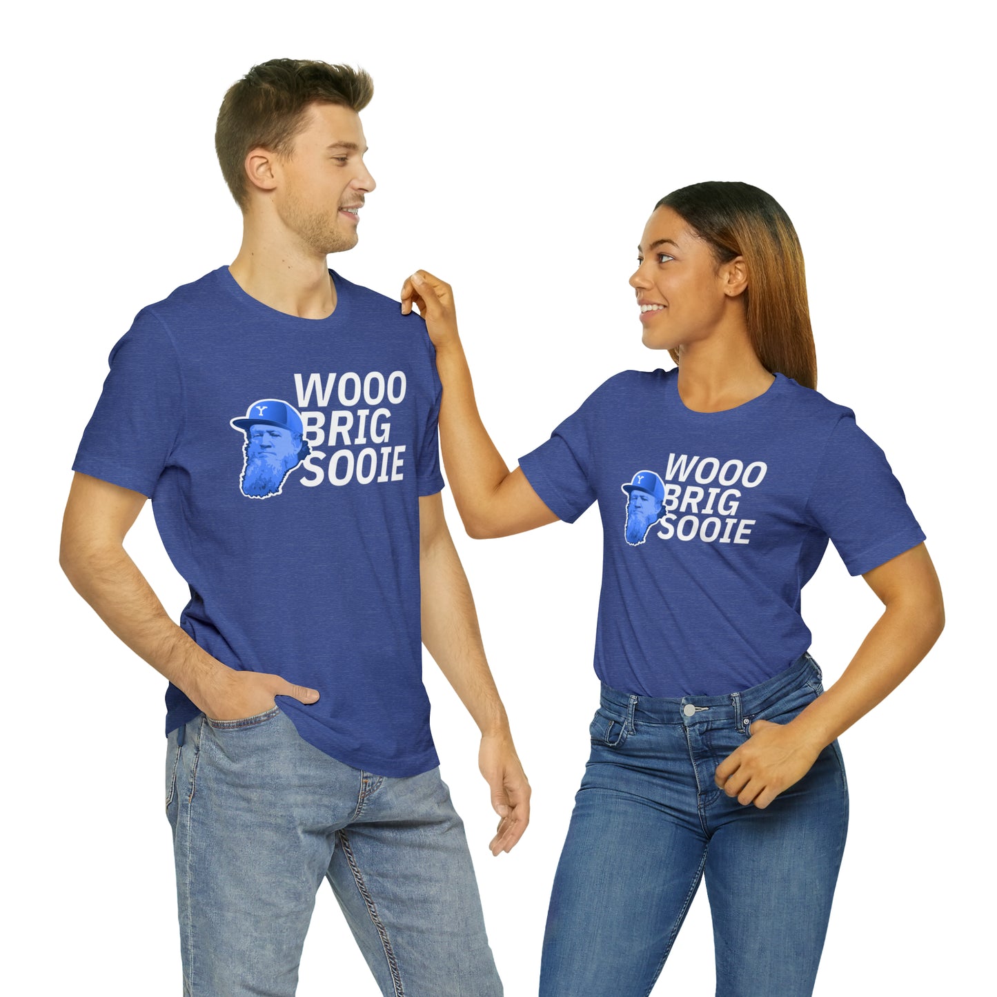 BYU Football vs Arkansas Razorbacks Football "Woo Brig Sooie" Shirt