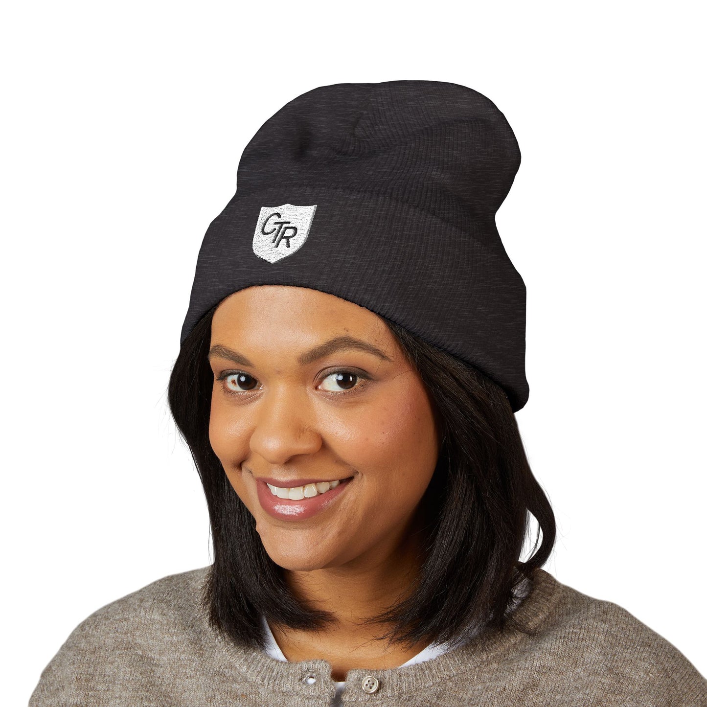 Classic Cuffed CTR Shield Beanie - Embroidered Choose The Right Logo