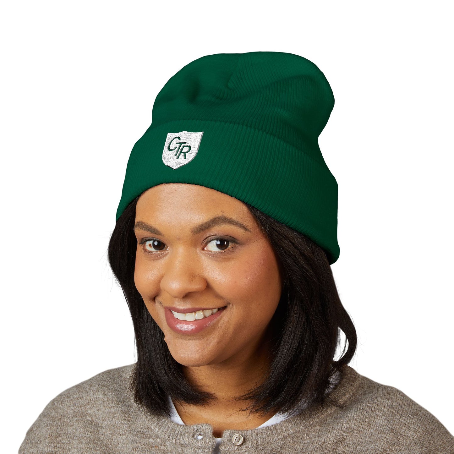 Classic Cuffed CTR Shield Beanie - Embroidered Choose The Right Logo
