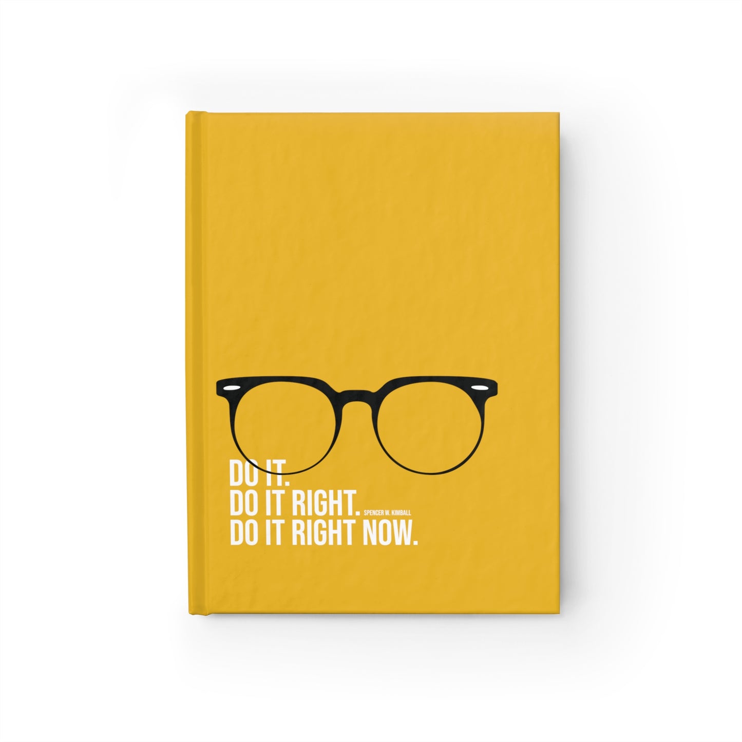 LDS Journal – Spencer W. Kimball "Do It" Journal Sketchbook with Blank Pages