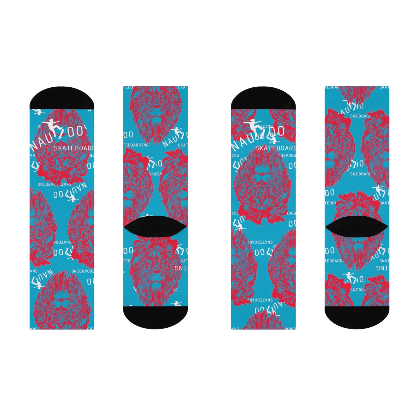 Nauvoo Skateboarding Lion of Judah Crew Socks