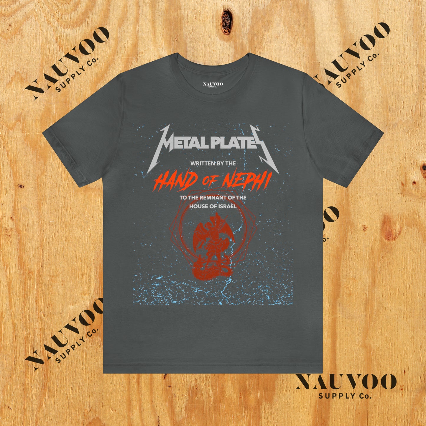 Men’s Book of Mormon “Metal Plates” Shirt