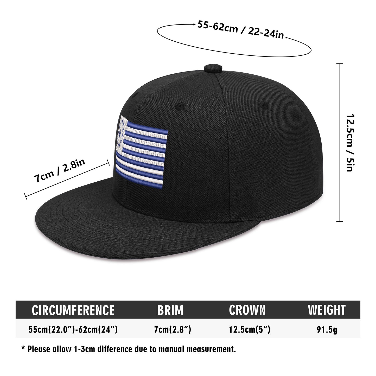 Deseret Flag Embroidered Ball Cap