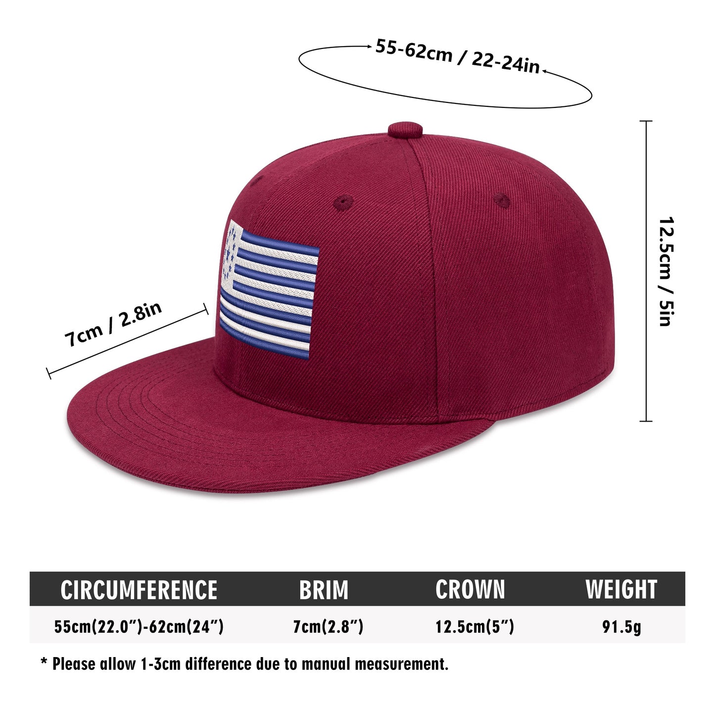Deseret Flag Embroidered Ball Cap