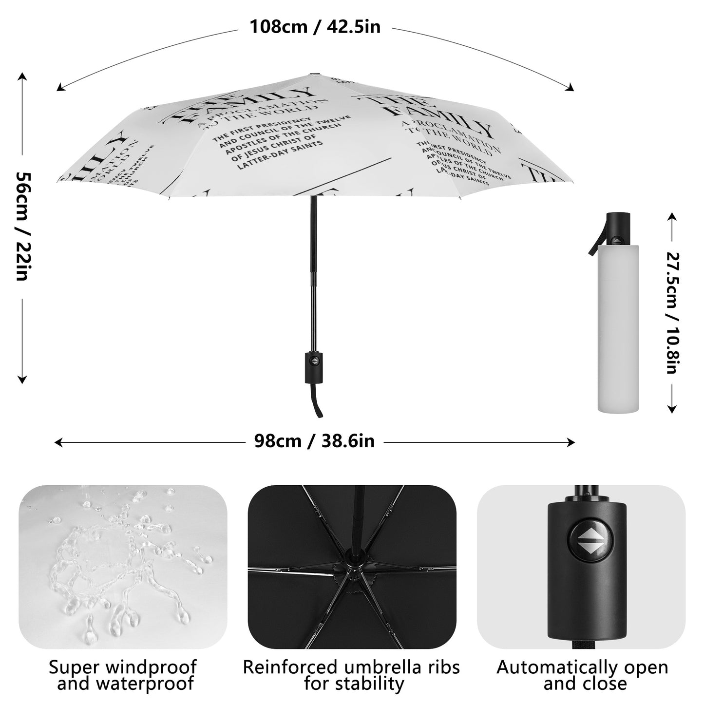 Family Proclamation Umbrella