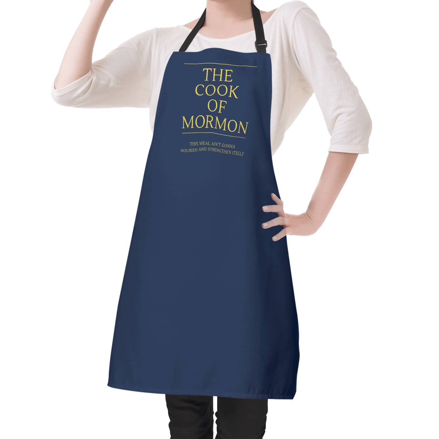 “Cook of Mormon” Book of Mormon Style Apron