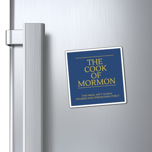 Cook of Mormon Refrigerator Magnet