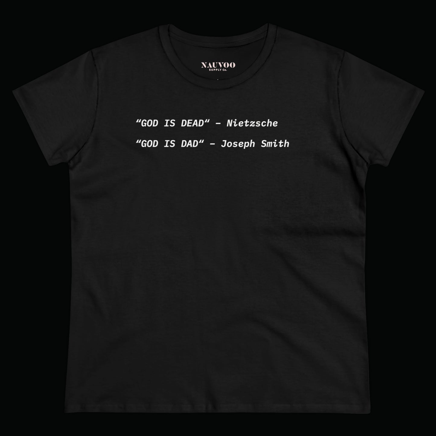 Women’s Nietzsche vs Joseph Smith Shirt