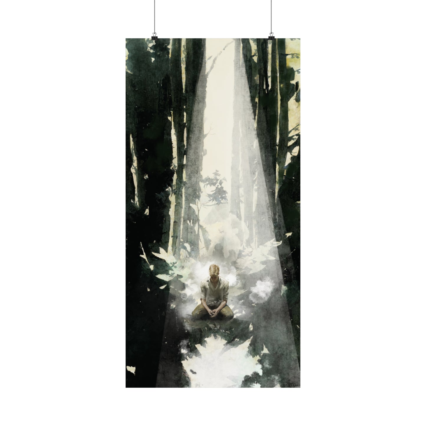 Joseph Smith First Vision Matte Vertical Poster Art Print