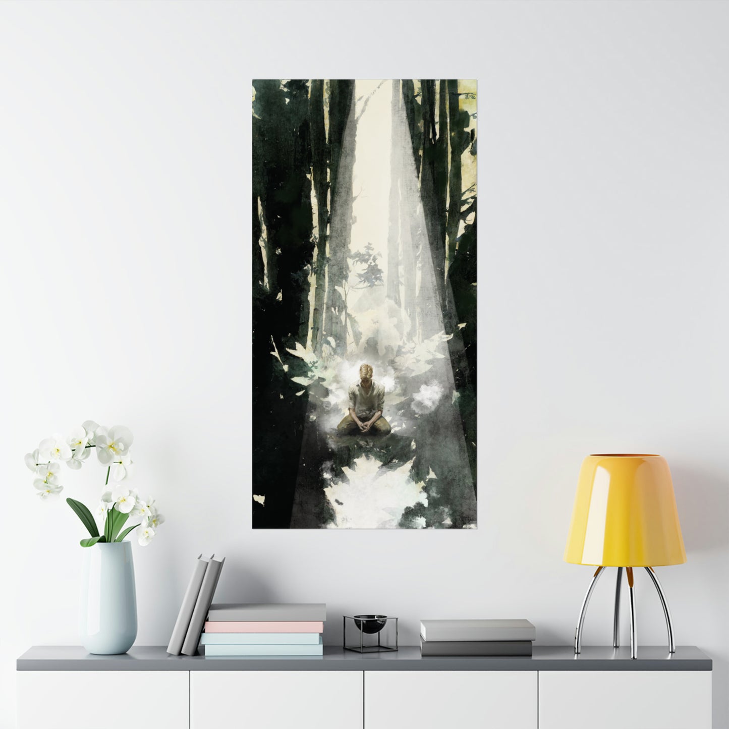Joseph Smith First Vision Matte Vertical Poster Art Print