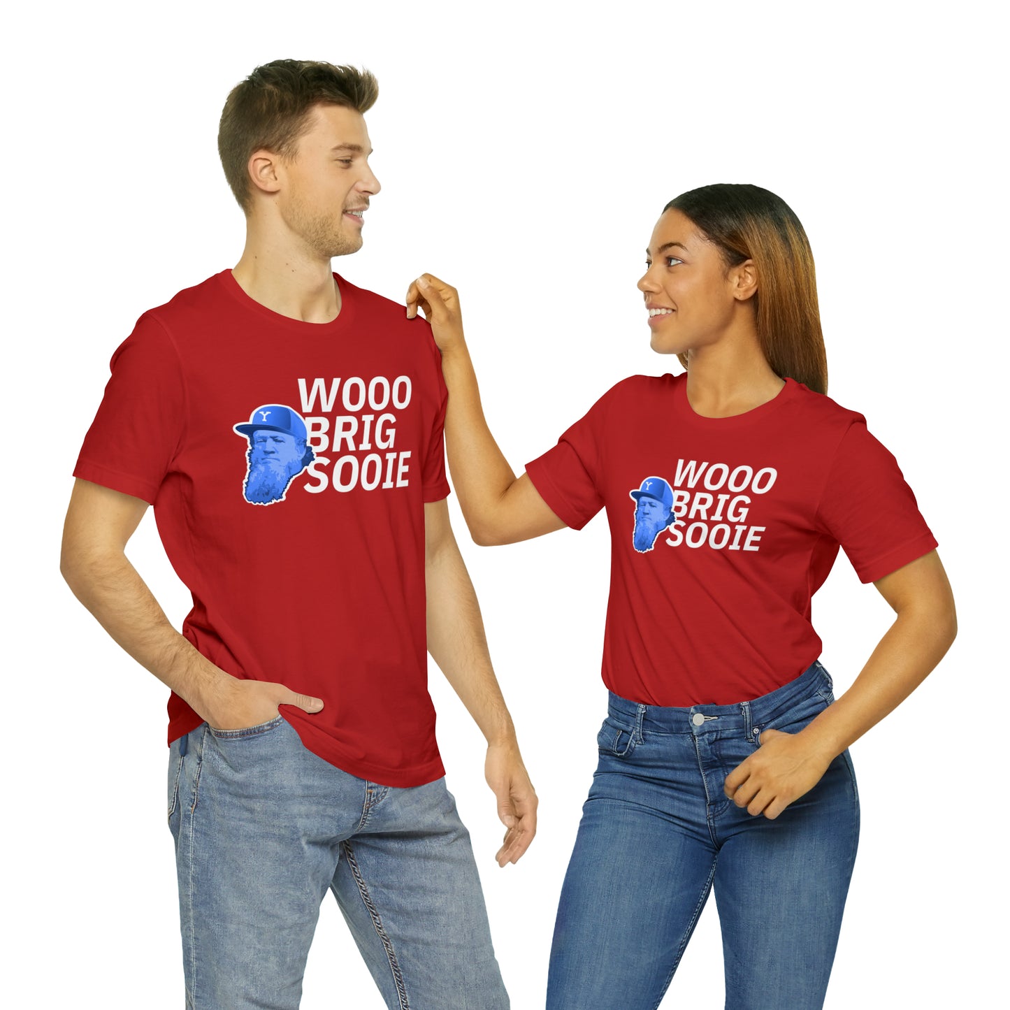 BYU Football vs Arkansas Razorbacks Football "Woo Brig Sooie" Shirt