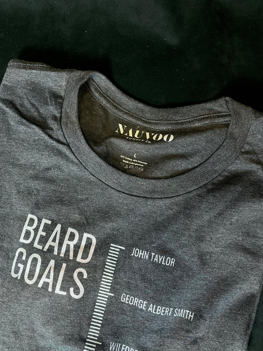 Beard Goals - Beards of LDS Prophets T-Shirt