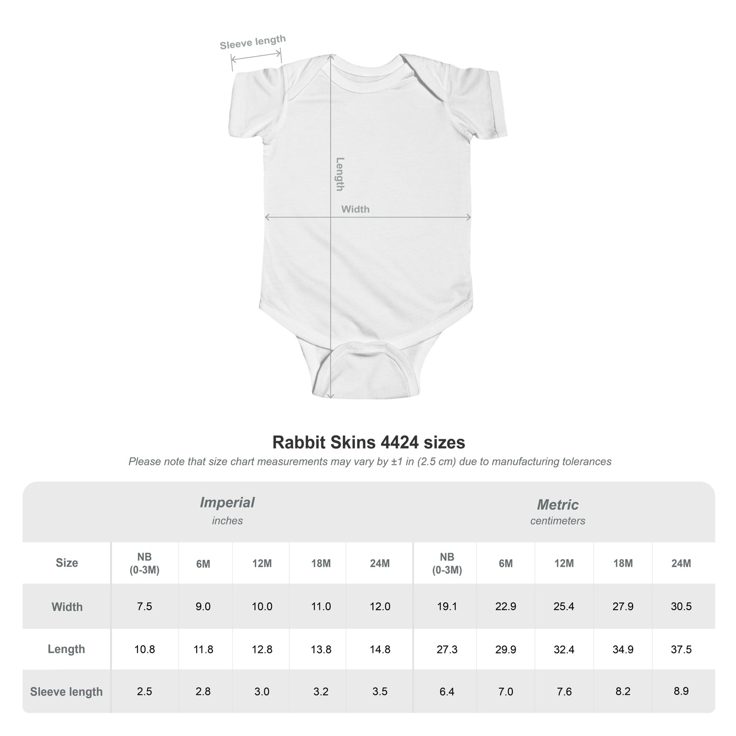 Infinite Baby Bodysuit