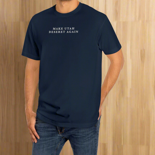 Make Utah Deseret Again Heavy Cotton Tee