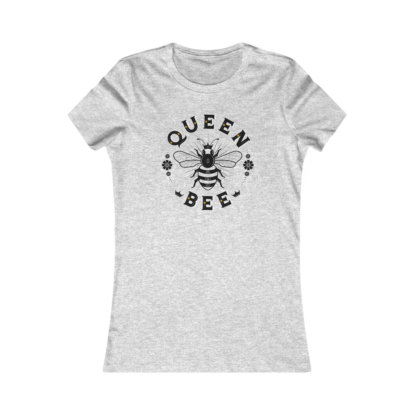 Women's Queen Bee T-shirt with Botanical Flowers