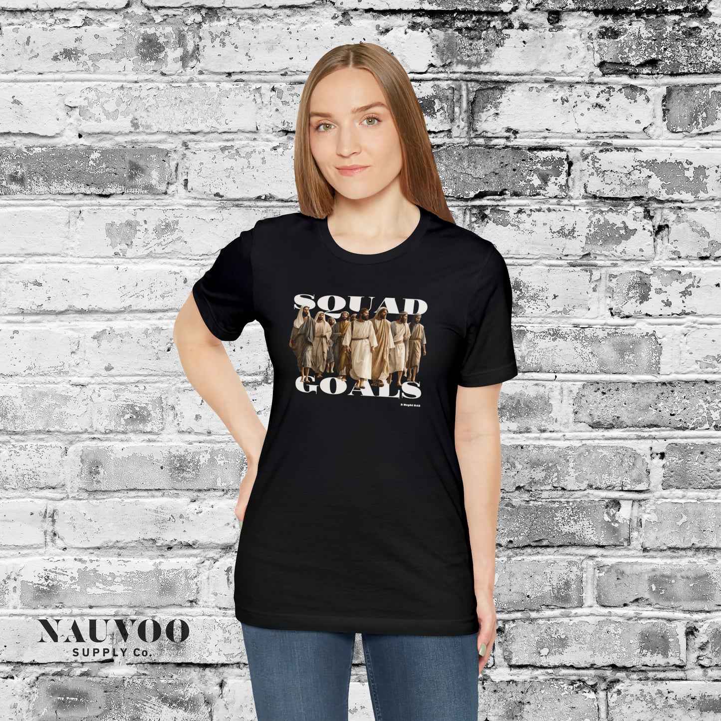 LDS Youth 2024 Theme Squad Goals Jesus Disciples T-Shirt 'I Am A Disciple of Jesus Christ', Unisex Soft Cotton Tee, US Made