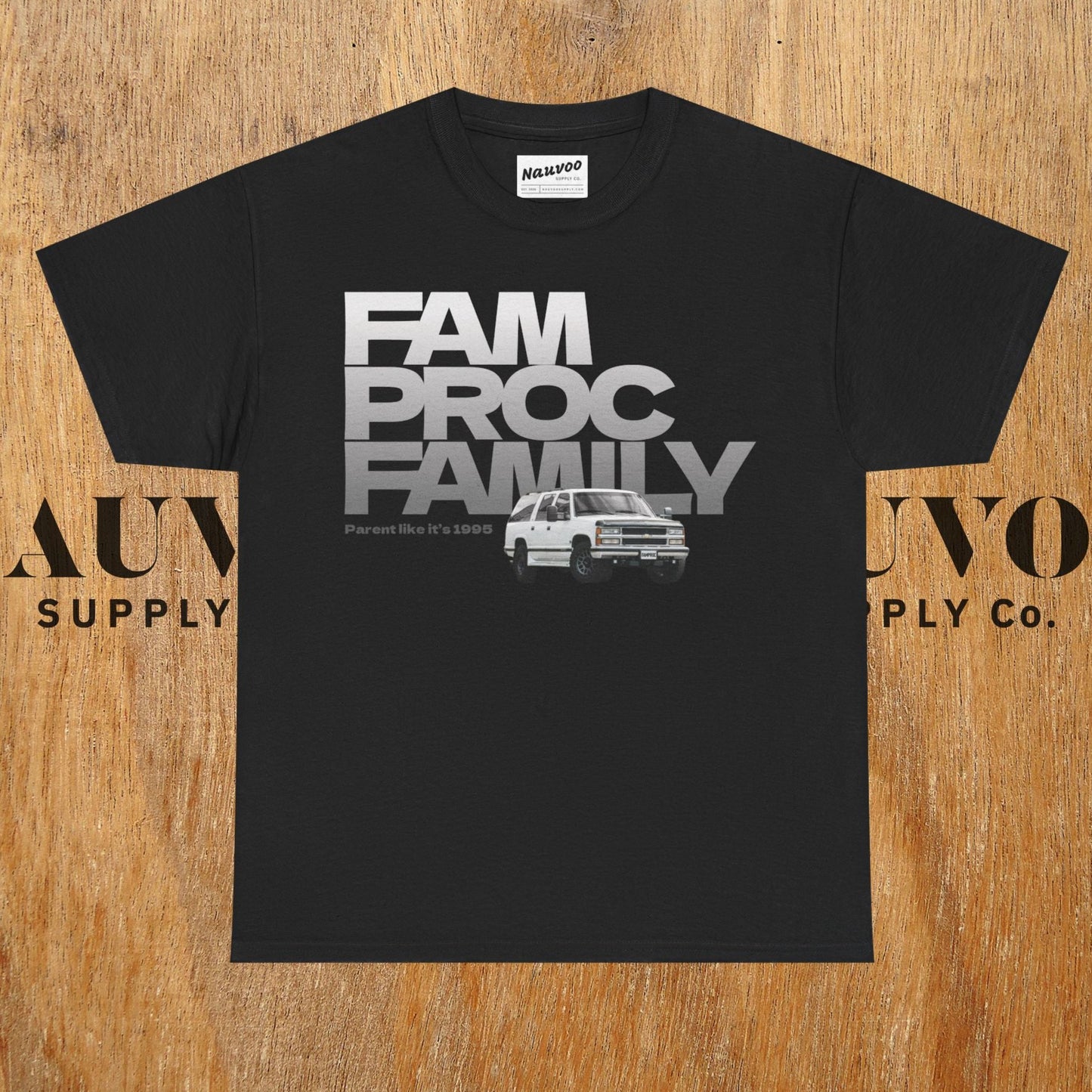 Fam Proc Family Chevy Suburban T-shirt