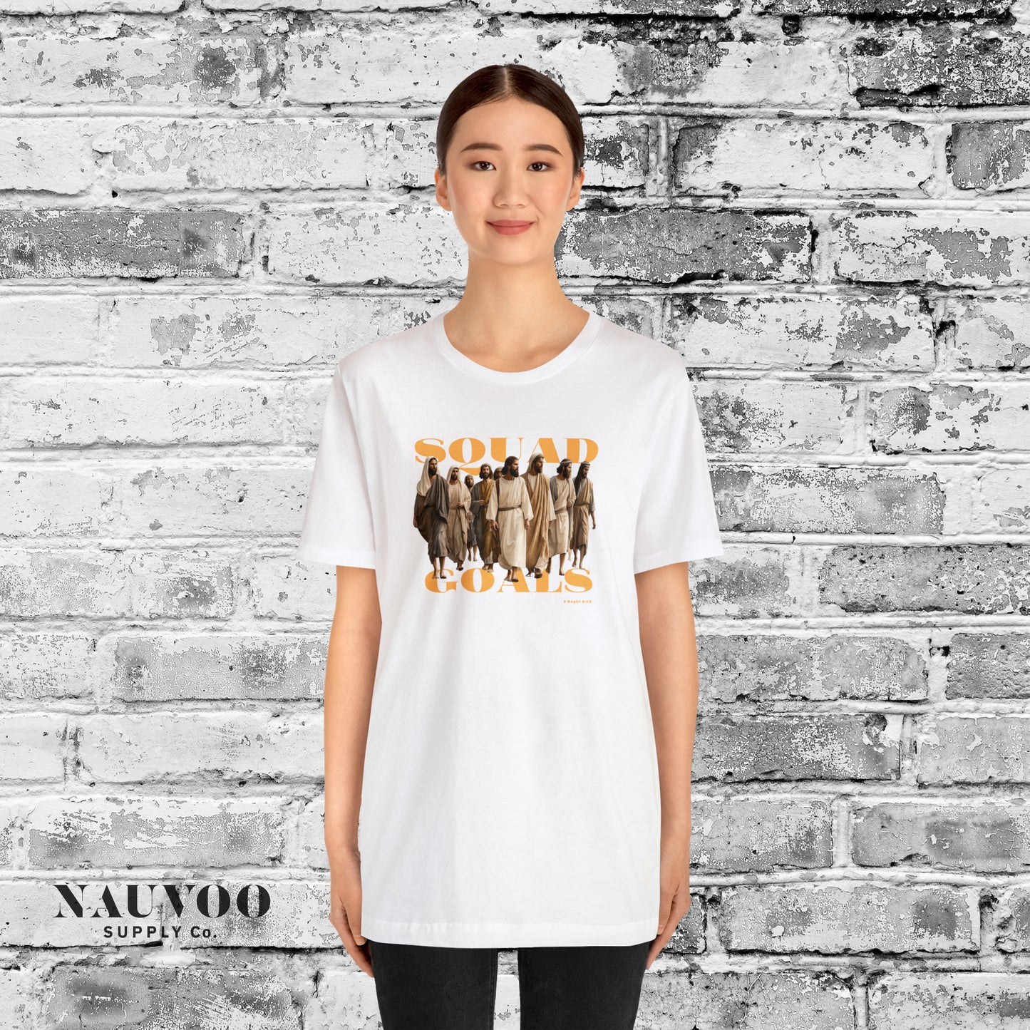 LDS Youth 2024 Theme Squad Goals Jesus Disciples T-Shirt 'I Am A Disciple of Jesus Christ', Unisex Soft Cotton Tee, US Made