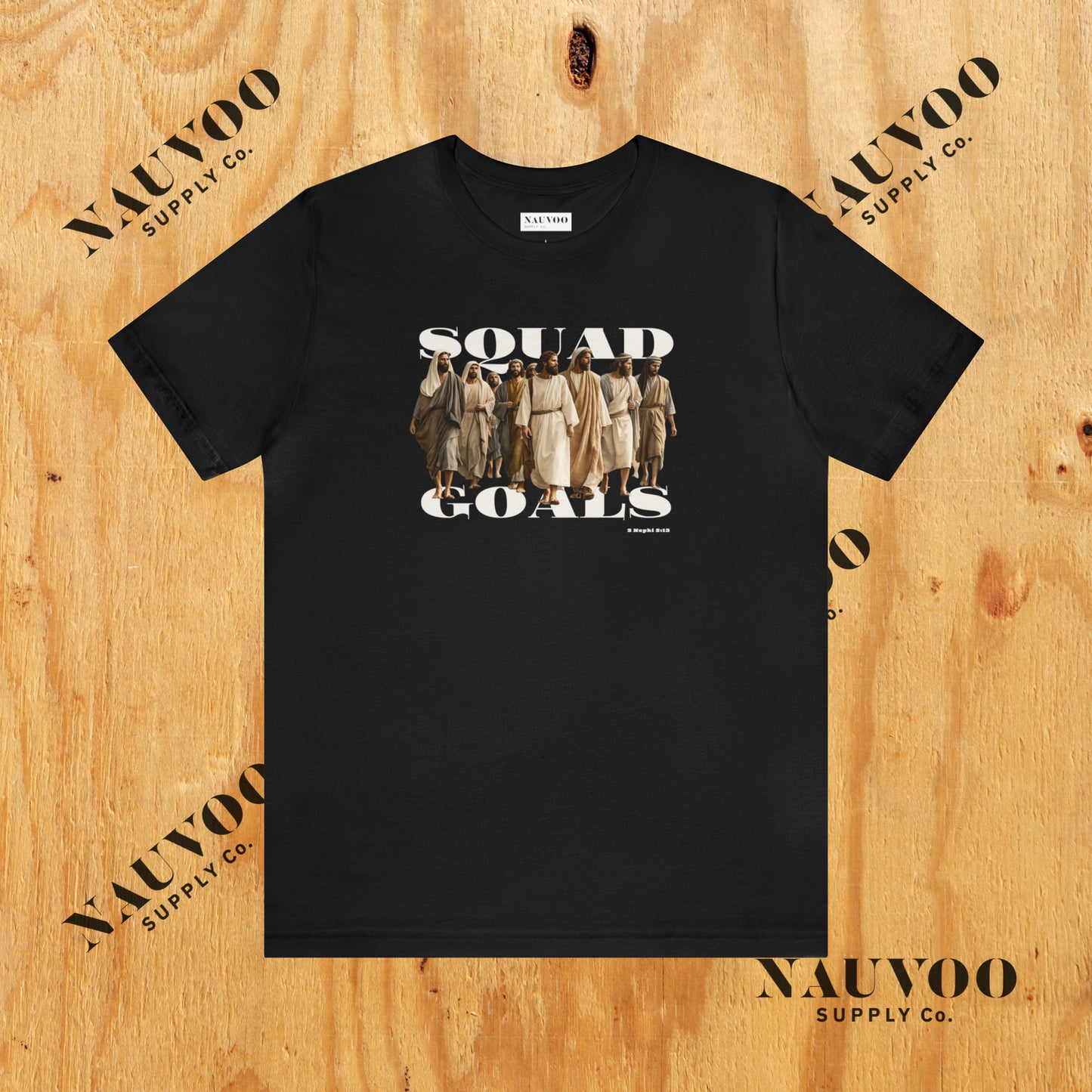 LDS Youth 2024 Theme Squad Goals Jesus Disciples T-Shirt 'I Am A Disciple of Jesus Christ', Unisex Soft Cotton Tee, US Made