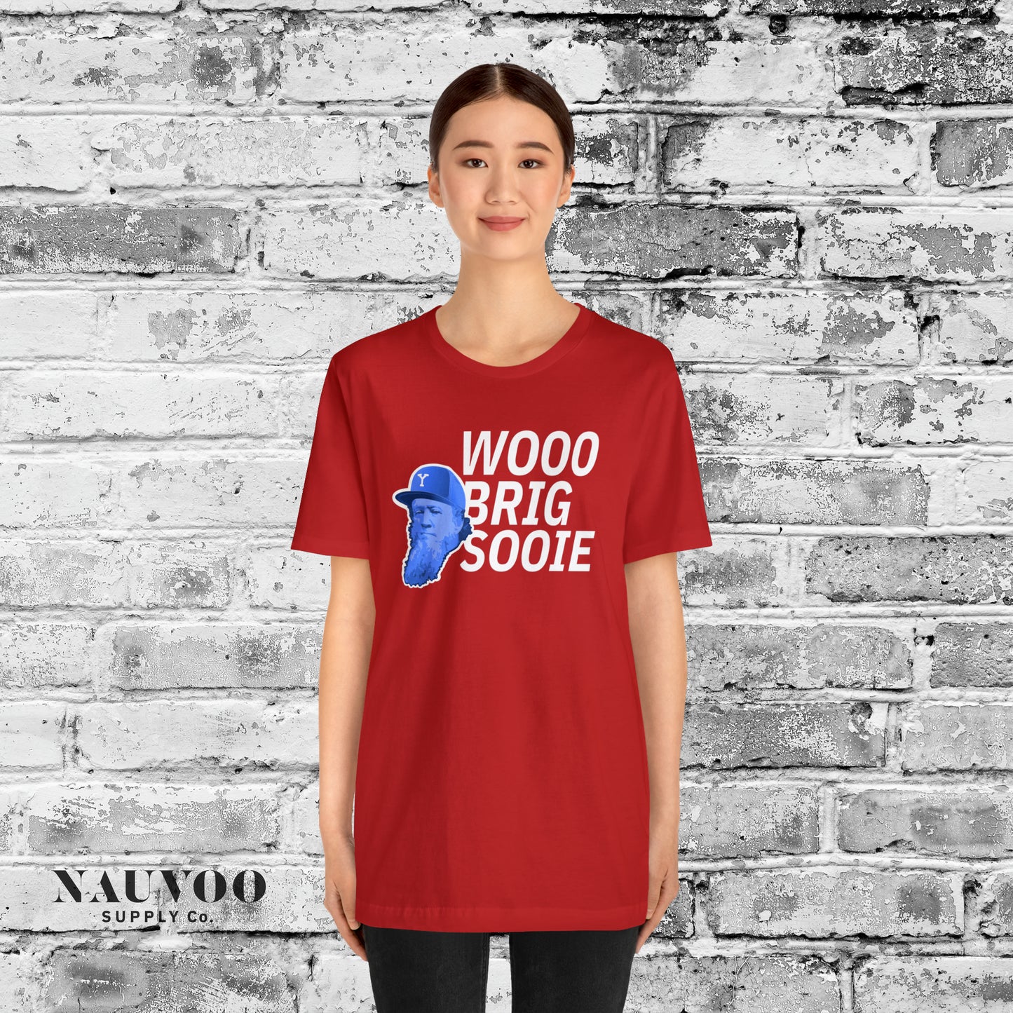 BYU Football vs Arkansas Razorbacks Football "Woo Brig Sooie" Shirt