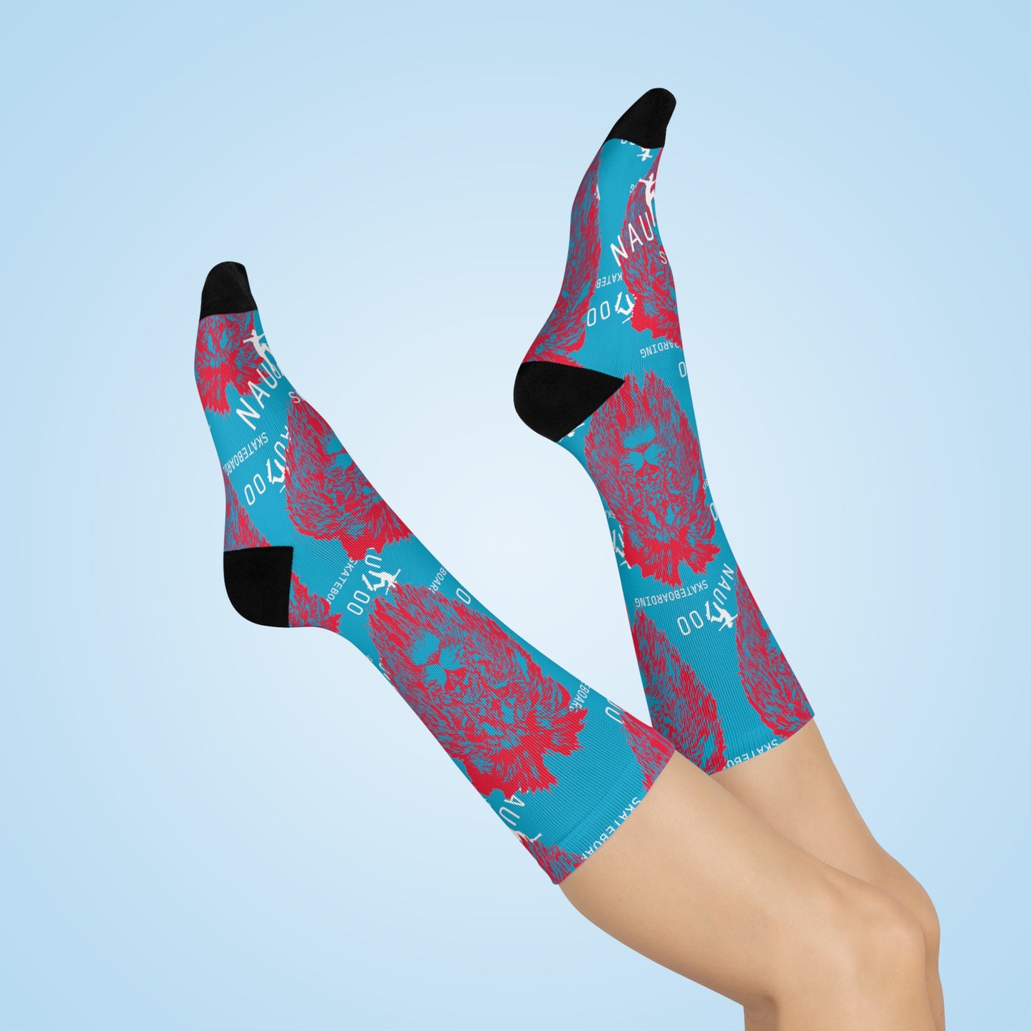 Nauvoo Skateboarding Lion of Judah Crew Socks