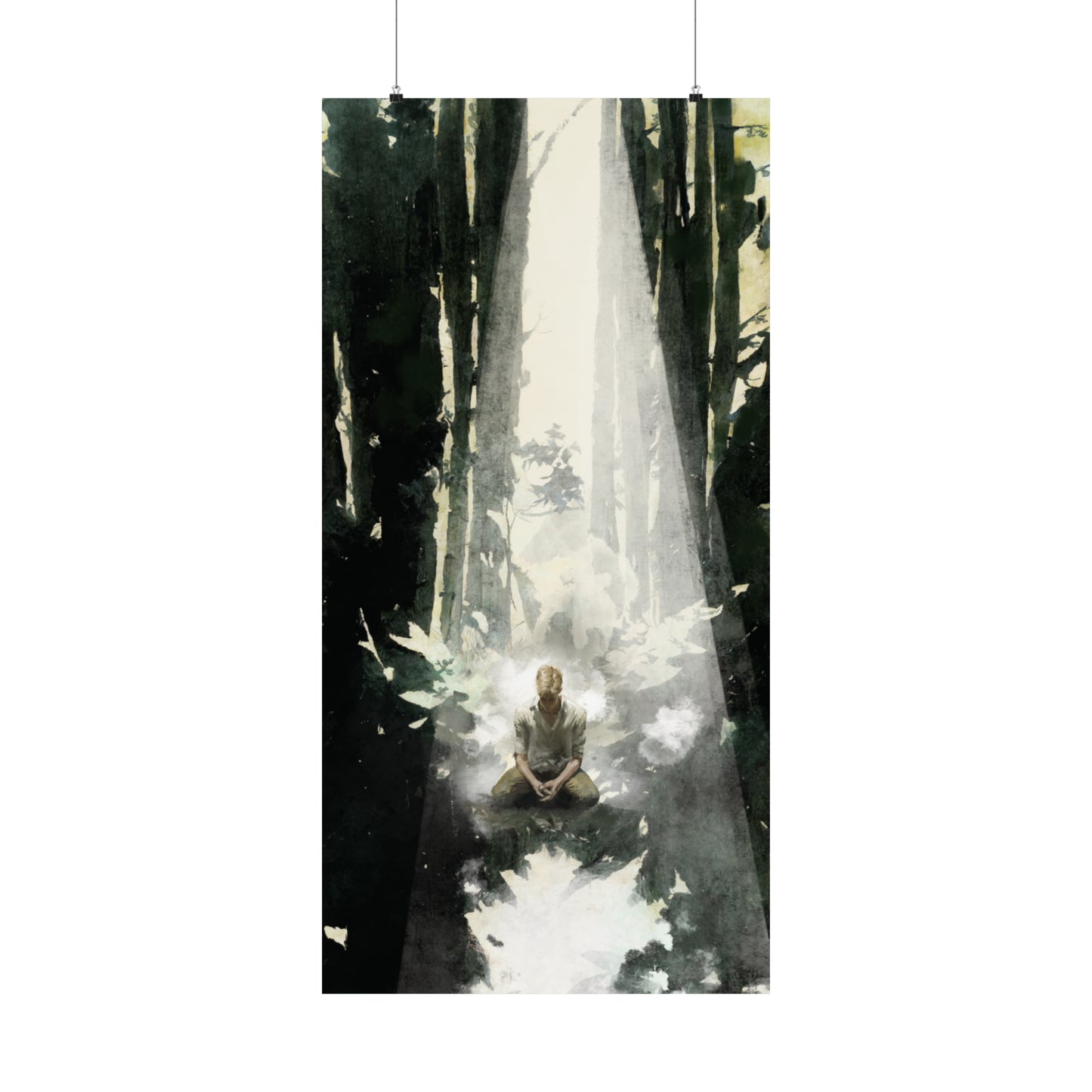 Joseph Smith First Vision Matte Vertical Poster Art Print