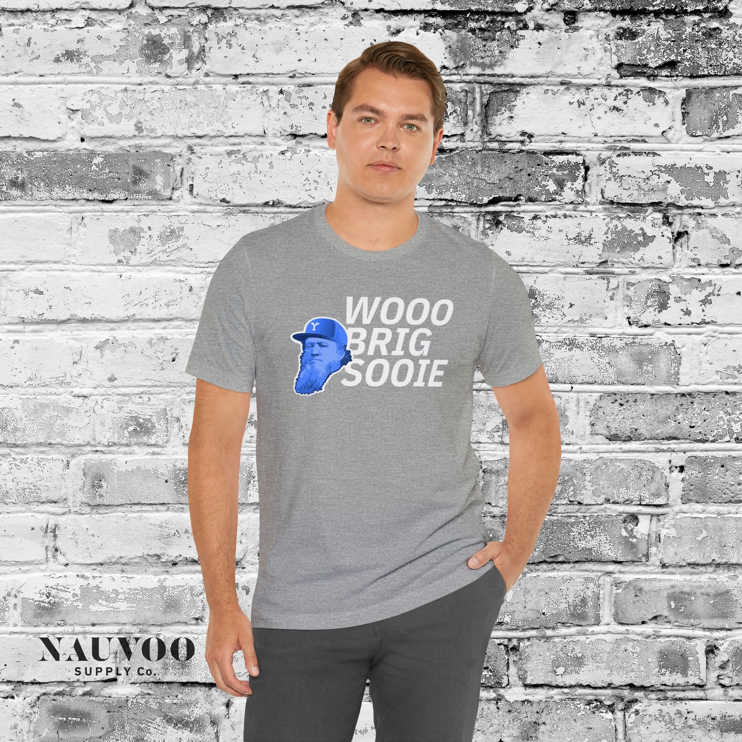 BYU Football vs Arkansas Razorbacks Football "Woo Brig Sooie" Shirt
