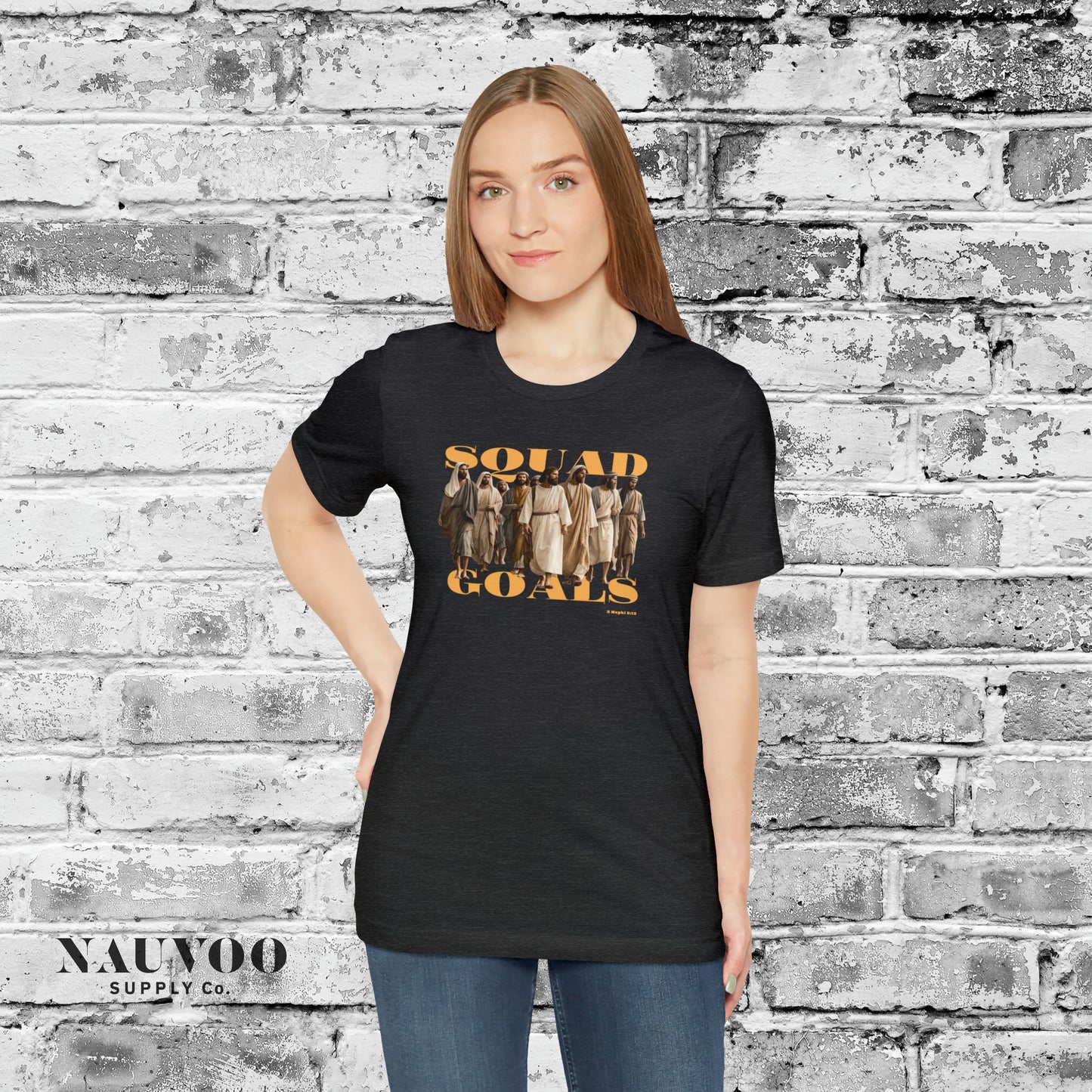 LDS Youth 2024 Theme Squad Goals Jesus Disciples T-Shirt 'I Am A Disciple of Jesus Christ', Unisex Soft Cotton Tee, US Made