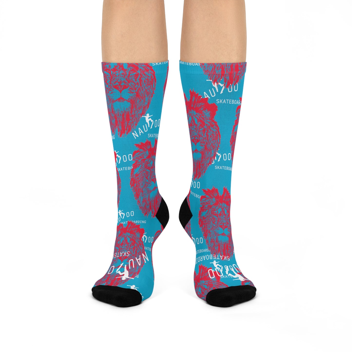 Nauvoo Skateboarding Lion of Judah Crew Socks