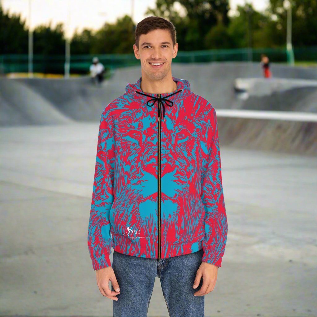 Nauvoo Skateboarding Lion of Judah full-zip hoodie