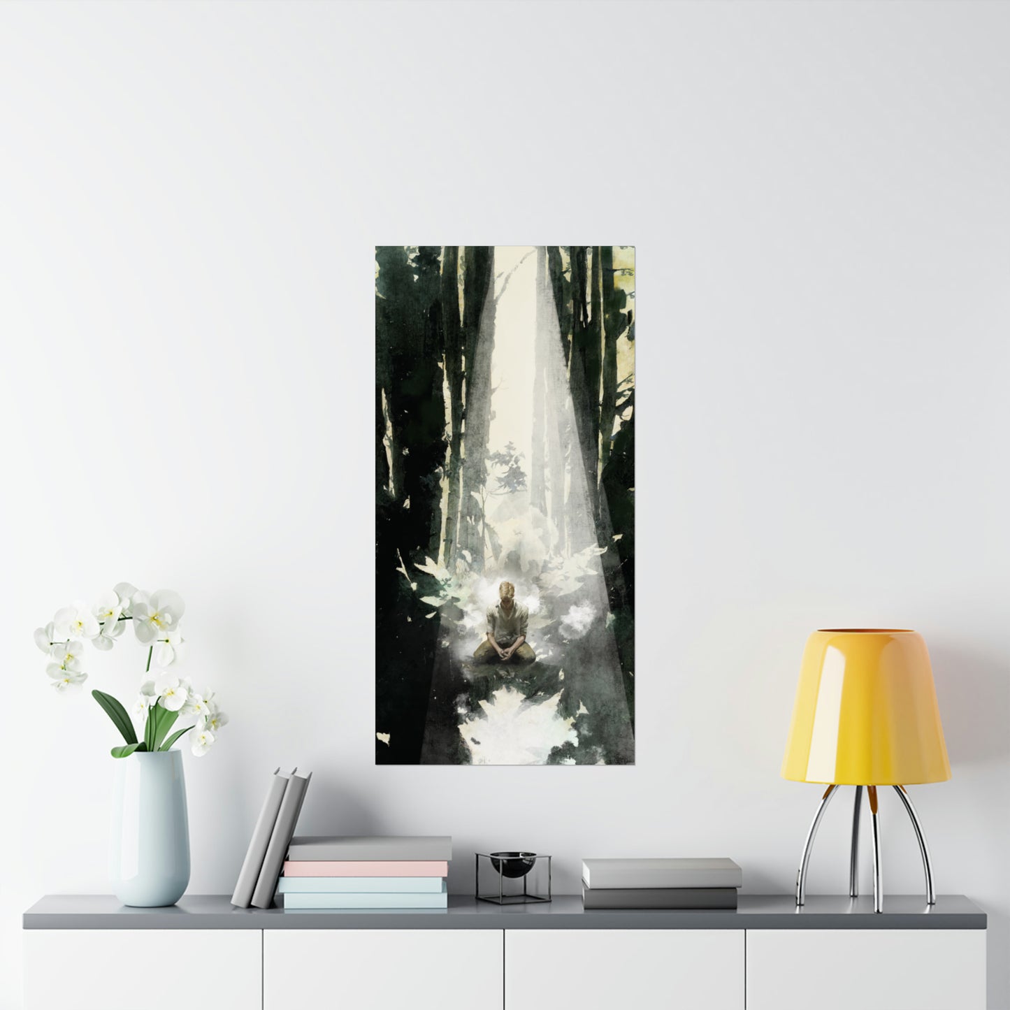 Joseph Smith First Vision Matte Vertical Poster Art Print