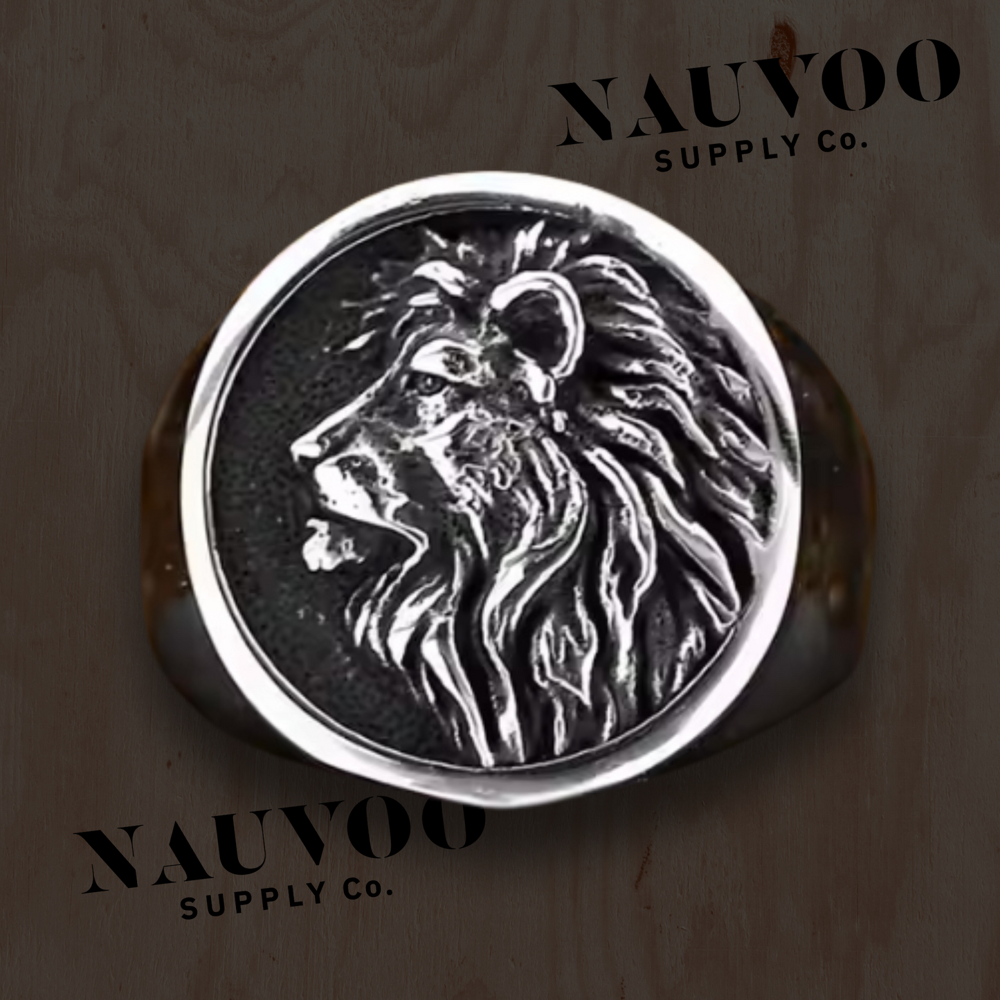 Men’s Lion House Signet Ring