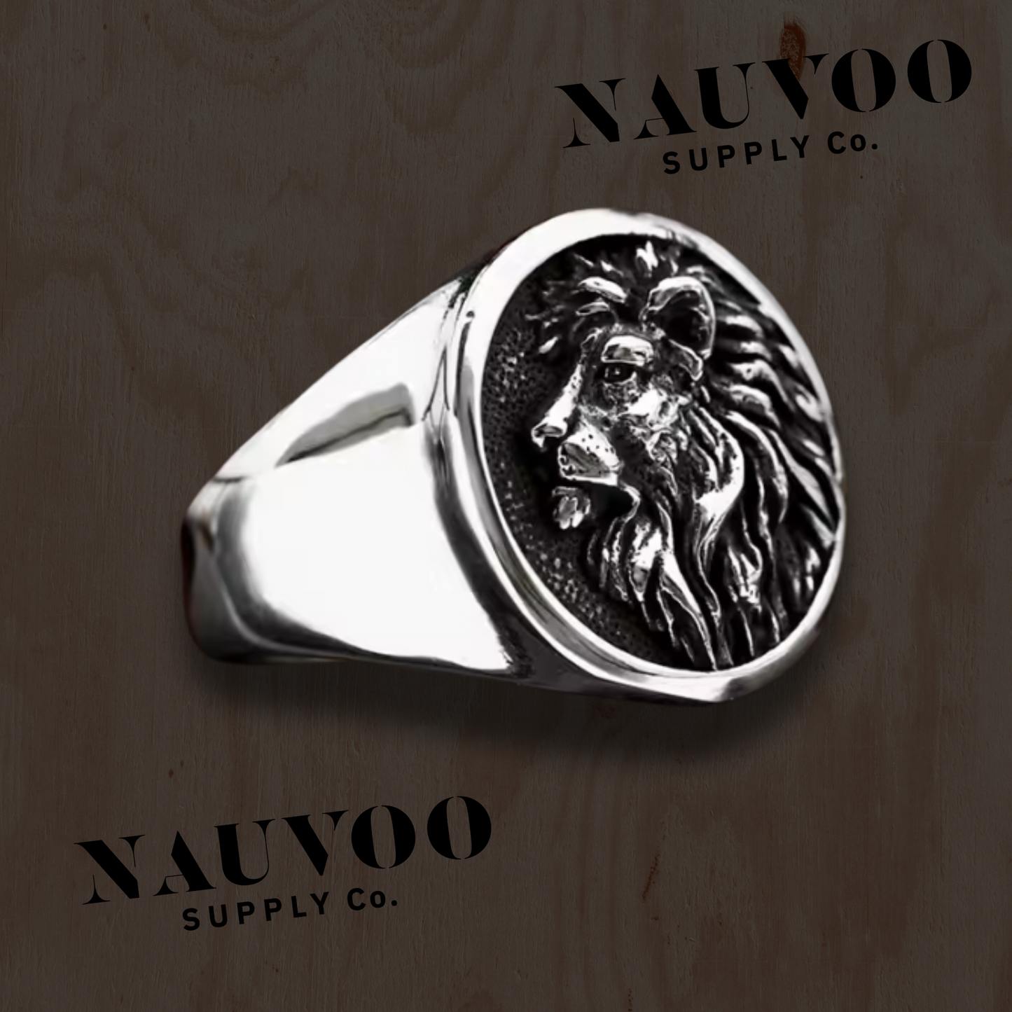 Men’s Lion House Signet Ring