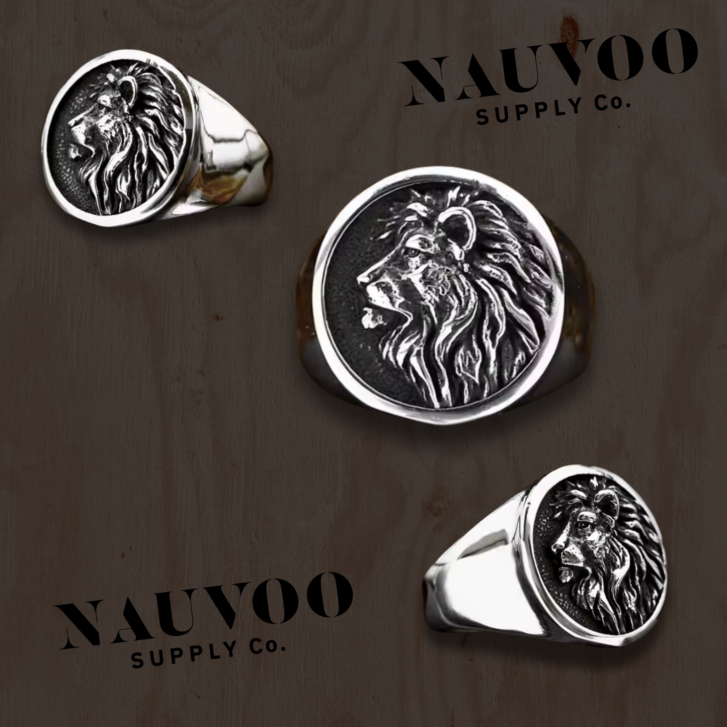 Men’s Lion House Signet Ring