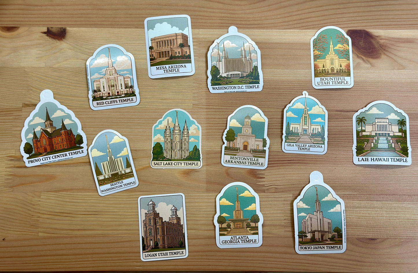 LDS Temple Stickers — image 8
