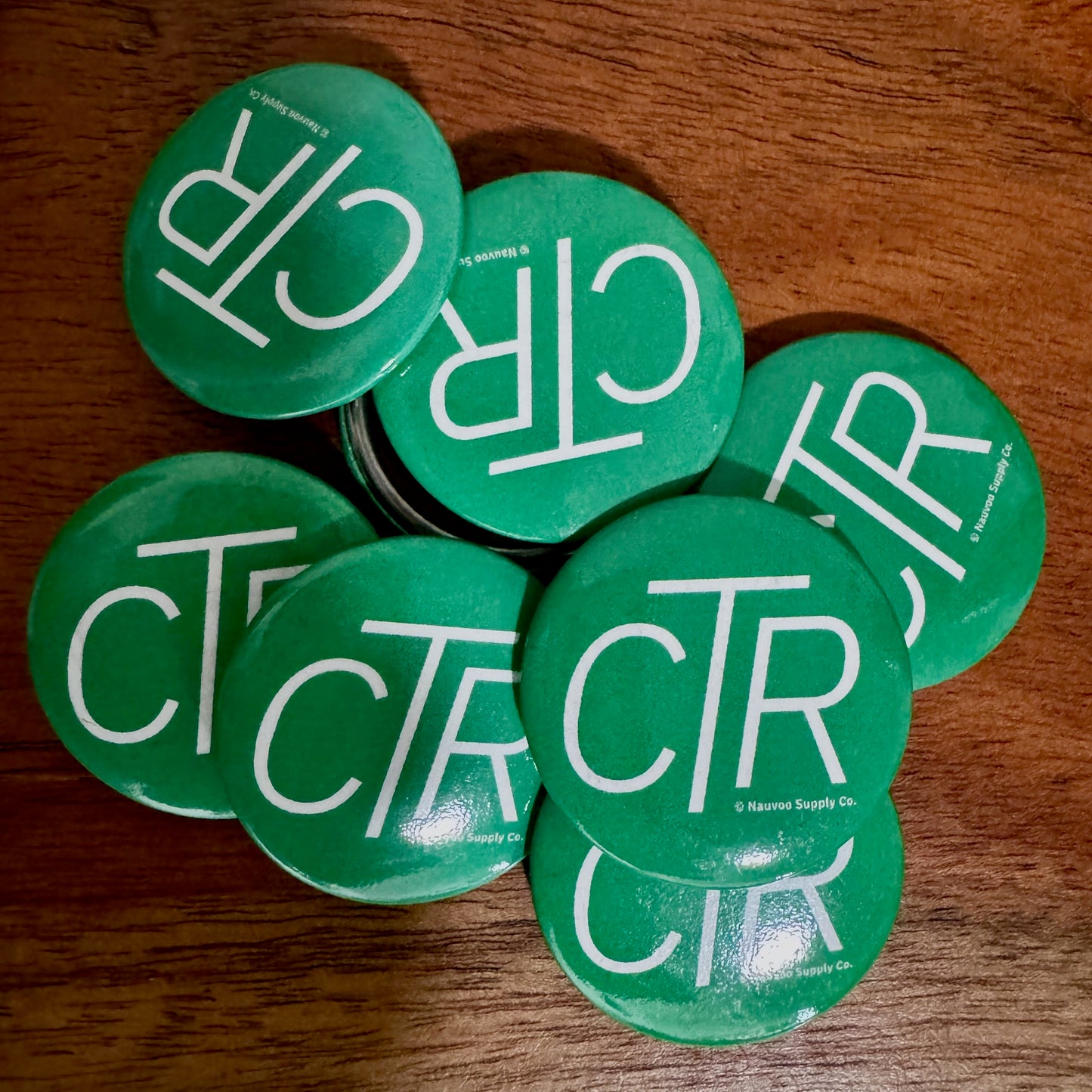 CTR Button – LDS Choose the Right Pin