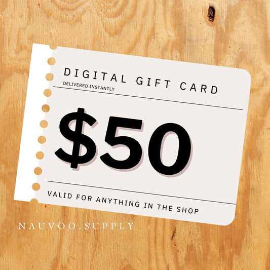 Nauvoo Supply Co. Gift Card