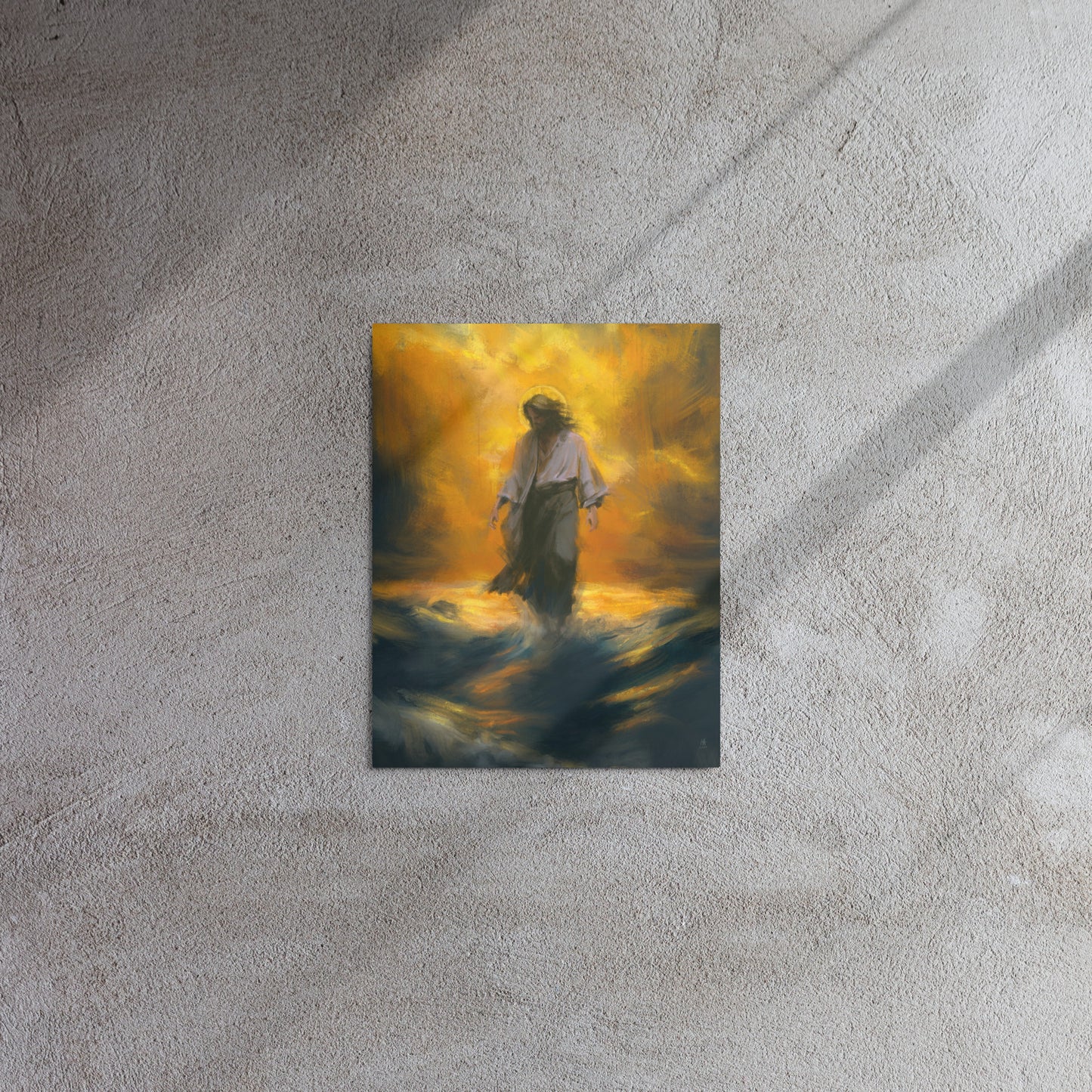 “Be not Afraid” – Metal art print