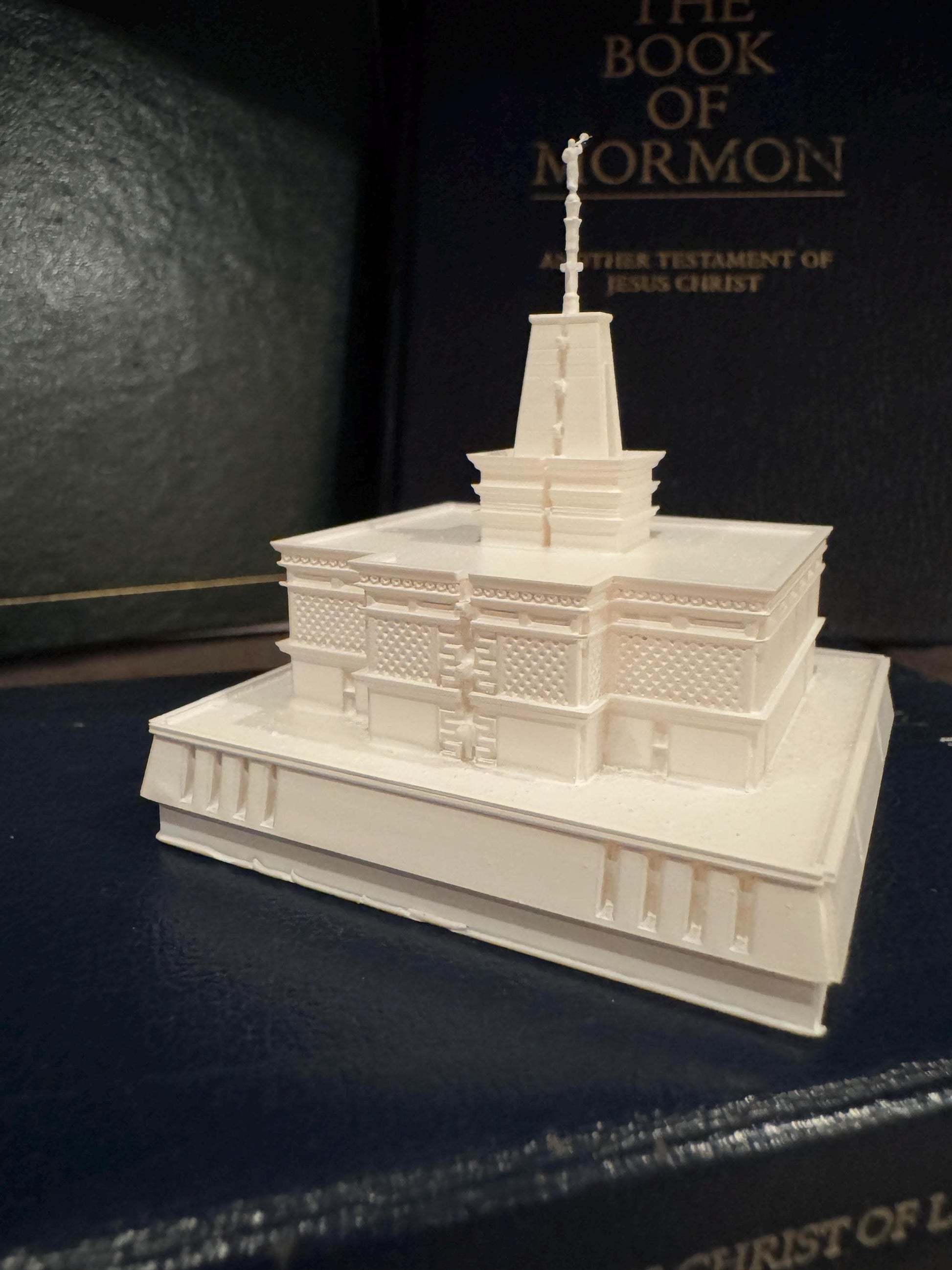 Mexico City Temple - Resin Print