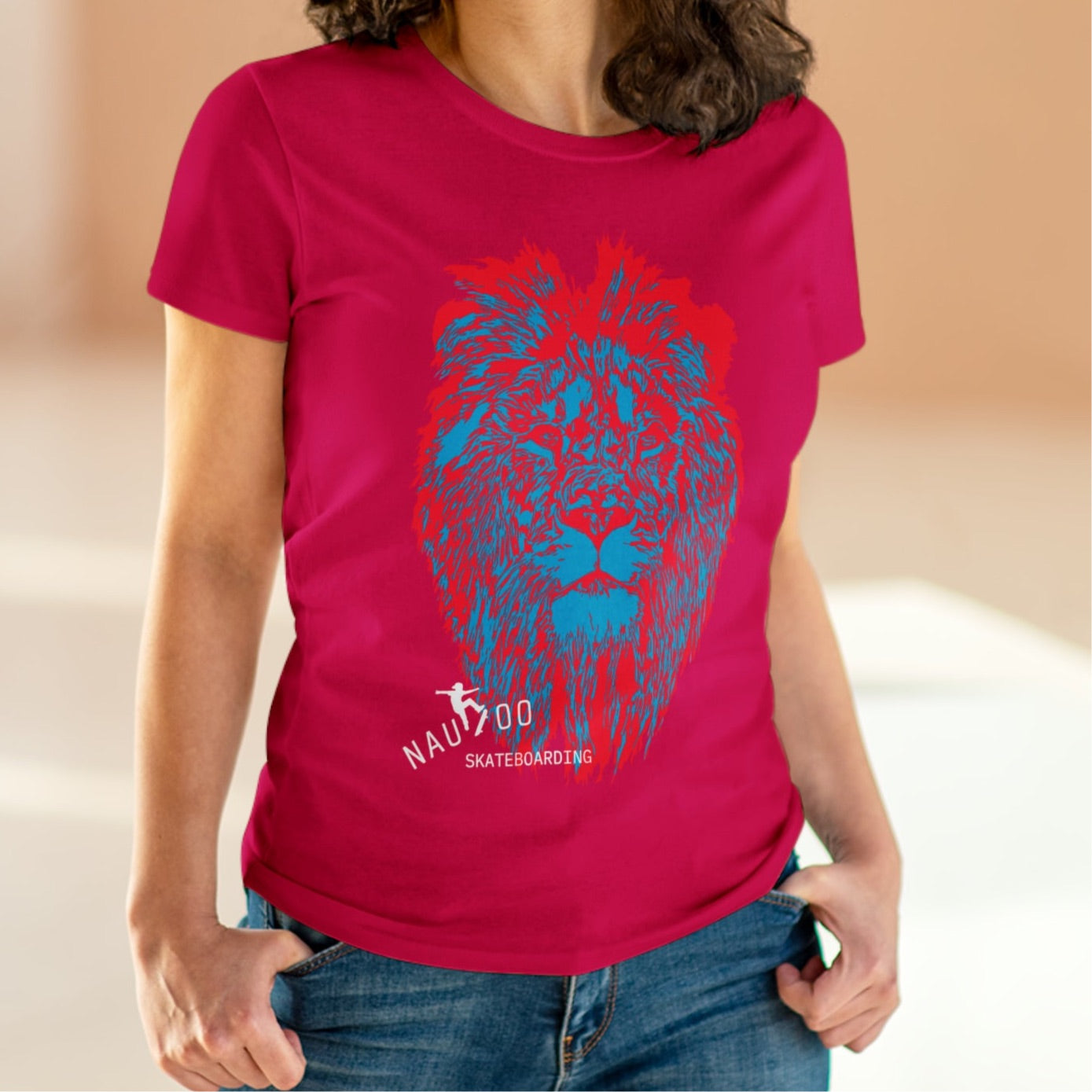 Women's Nauvoo Skateboarding Lion of Judah Shirt
