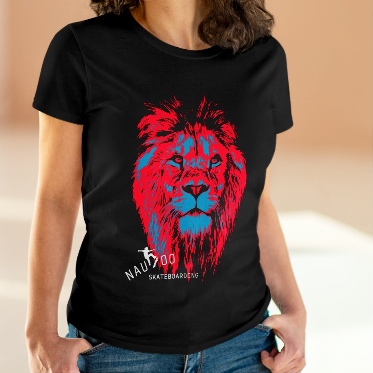 Women's Nauvoo Skateboarding Lion of Judah Shirt